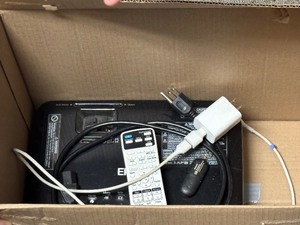 lot 157 image: Epson Projector and Virtual Reality Glasses
