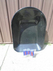 lot 116 image: Metal replacement wheel barrow tub. As shown.