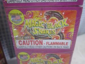 lot 109 image: (CSB) 200 Boxes of Magic Black Snak...