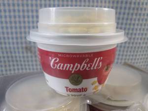 lot 114 image: (C-1) 6 Single Serve Campbells Tom...