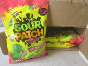 lot 129 image: (C-1) 12 Bags of Watermelon Sour Pa...