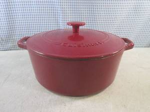 lot 10 image: (BSB) Enameled Cast Iron Cuisinart ...