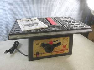 lot 39 image: (EC1) Nu-Way 10 Table Saw with Man...