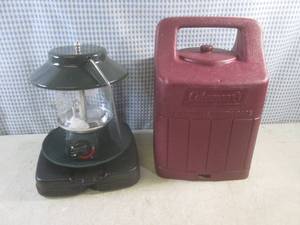 lot 59 image: (A-1) Coleman Propane Lantern with ...
