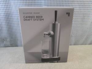 lot 70 image: (BS) Sharper Image Canned Beer Draf...