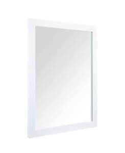 lot 172 image: 16x20 White Framed Wall Mirror - Brand New