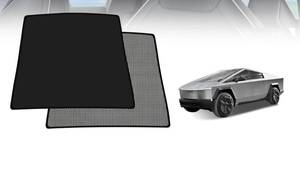 lot 186 image: Tesla Cybertruck Sunroof Sunshade Set $59.99 Retail - Brand New