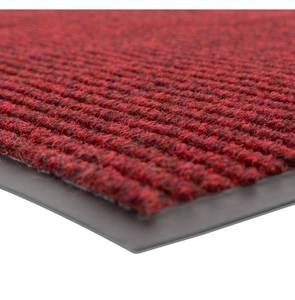 lot 191 image: Red Ribbed Entry Mat with Rubber Backing 4ft x 8ft $153.60 Retail - Brand New