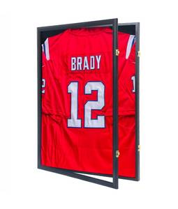 lot 196 image: Black Display Frame for Jerseys or Collectibles $48.99 Retail - Brand New