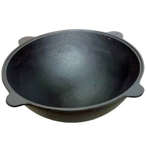 lot 203 image: Cast Iron Dutch Oven Pot 22L Heavy Duty $299.99 Retail - Brand New