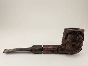 lot 34 image: Meerschaum Lined Briar Pipe