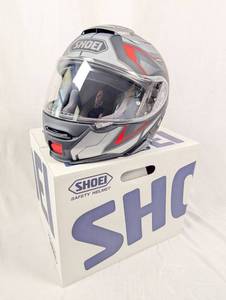 lot 43 image: Shoei Neotec II Helmet - BlackSilver XXL