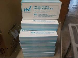 lot 41 image: 10 boxes of Highmark Facial Tissue ...