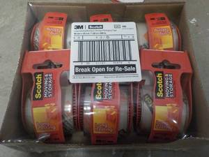 lot 48 image: 6 Rolls of 3M Long Lasting Moving a...