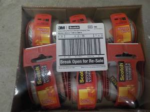 lot 51 image: 6 Rolls of 3M Long Lasting Moving a...