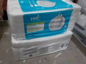 lot 58 image: 2 - 500 Napkins from Highmark ECO...
