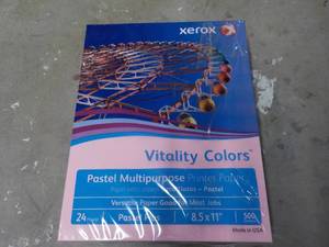 lot 93 image: Pastel Multipurpose Printer Paper 5...