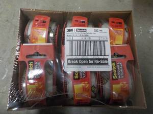 lot 95 image: 6 Rolls of 3M Long Lasting Moving a...