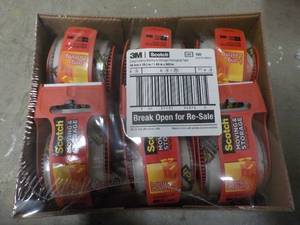 lot 96 image: 6 Rolls of 3M Long Lasting Moving a...