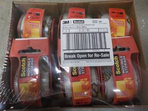lot 97 image: 6 Rolls of 3M Long Lasting Moving a...