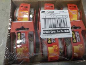 lot 98 image: 6 Rolls of 3M Long Lasting Moving a...