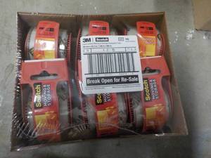lot 100 image: 6 Rolls of 3M Long Lasting Moving a...