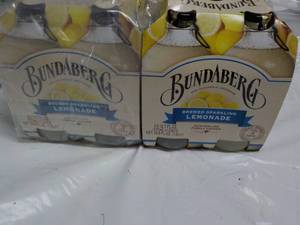 lot 155 image: 2 Bundaberg 4 packs Sparkling Lemon...