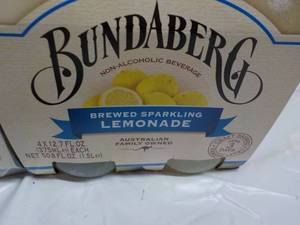 lot 158 image: 2 Bundaberg 4 packs Sparkling Lemon...