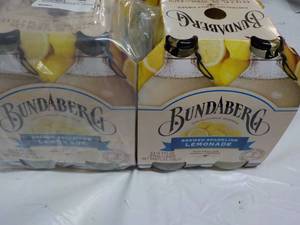 lot 159 image: 2 Bundaberg 4 packs Sparkling Lemon...