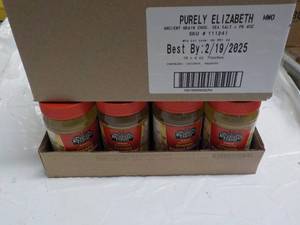 lot 270 image: 12 Jars Creamy Natural Peanut Butte...