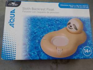 lot 307 image: Crane Aqua Sloth Backrest Float...