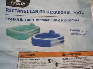 lot 313 image: Inflatable Pool...