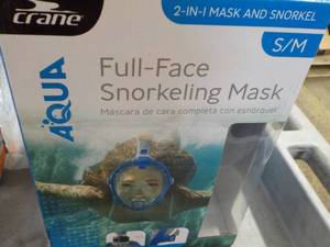 lot 314 image: Crane Full Fack Snorkeling Mask...