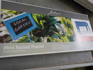 lot 349 image: Mini Raised Planter...