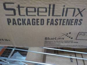 lot 161 image: 20 lbs. Steel Link #8 x 3 Packaged...