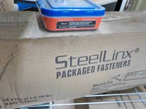 lot 163 image: 20 lbs. Steel Link #8 x 3 Packaged...