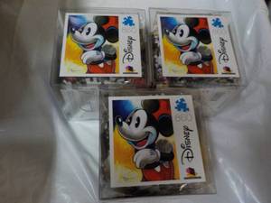 lot 168 image: 3 Disney 850 Puzzles...