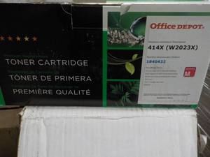 lot 28 image: Office Depot Toner Cartridge 414x (...