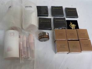 lot 218 image: New Jewelry, Make Up Kits and Eye C...