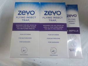 lot 240 image: Zevo Flying Insect Traps and Refill...