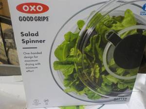 lot 242 image: OXO Good Grips Salad Spinner...