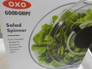lot 243 image: OXO Good Grips Salad Spinner...
