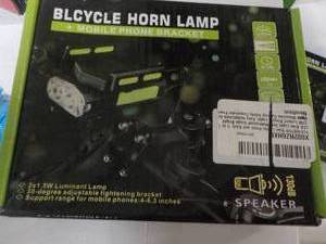 lot 113 image: BLCYCLE Horn Lamp...