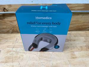 lot 163 image: Homedics shiatsu neck massager with heat
