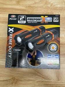 lot 109 image: W2671 FPZ Flashlights with Pouch - Pack of 2 (0729255)