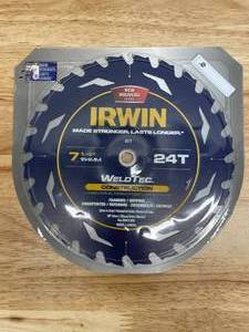 lot 117 image: Irwin 7 14 24t 14035 24035 (0729252.50)