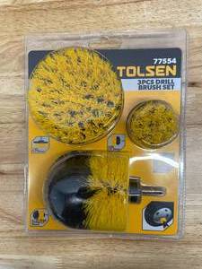 lot 120 image: Tolsen 3pc Brush set 77554 (0729256.75)