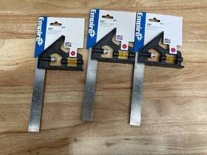 lot 131 image: Lot of 3 -  Empire 12 Combination Square (0730250)