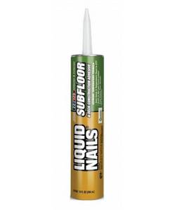 lot 65 image: Liquid Nails LN-902 18 Pack 10 oz. Subfloor and Deck Construction Adhesive, White