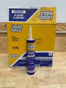lot 66 image: 24-Pack of 10 Oz Liquid Nails LN-901 Heavy Duty Construction Adhesive